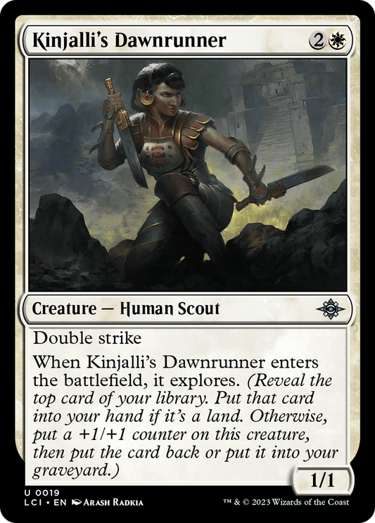 Kinjalli's Dawnrunner (LCI-019) - The Lost Caverns of Ixalan