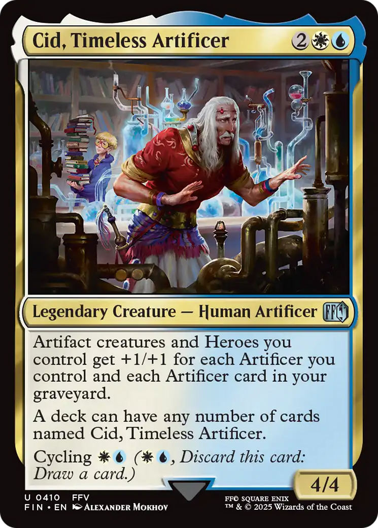 Cid, Timeless Artificer (FIN-410) - FINAL FANTASY