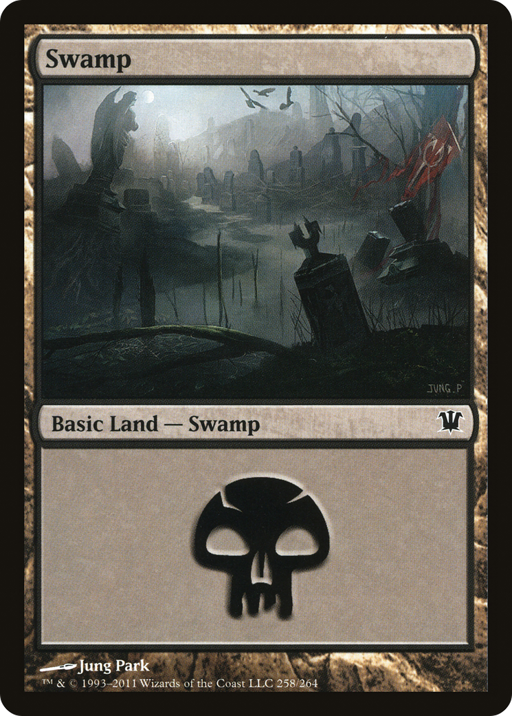 Swamp (258) (ISD-258) - Innistrad Foil