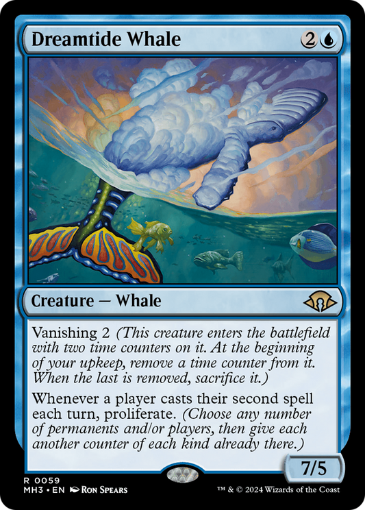 Dreamtide Whale (MH3-059) - Modern Horizons 3