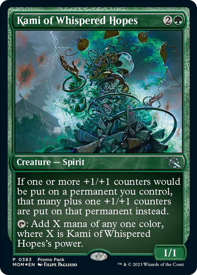 Kami of Whispered Hopes (PPMOM-383) - March of the Machine Foil