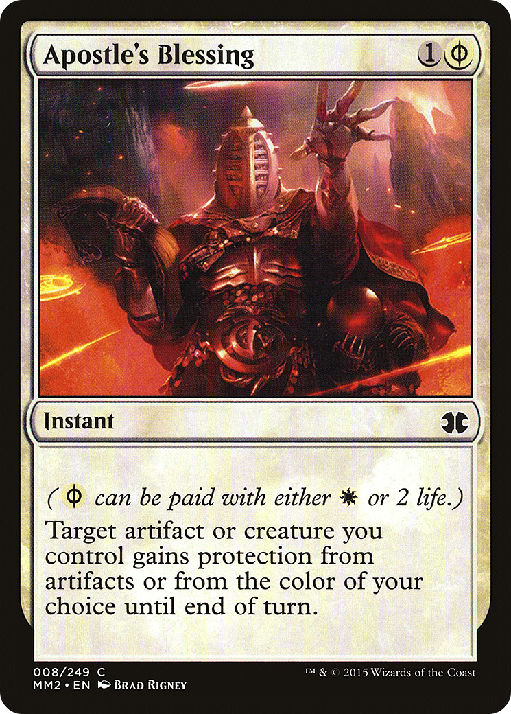 Apostle's Blessing (MM2-008) - Modern Masters 2015 Foil