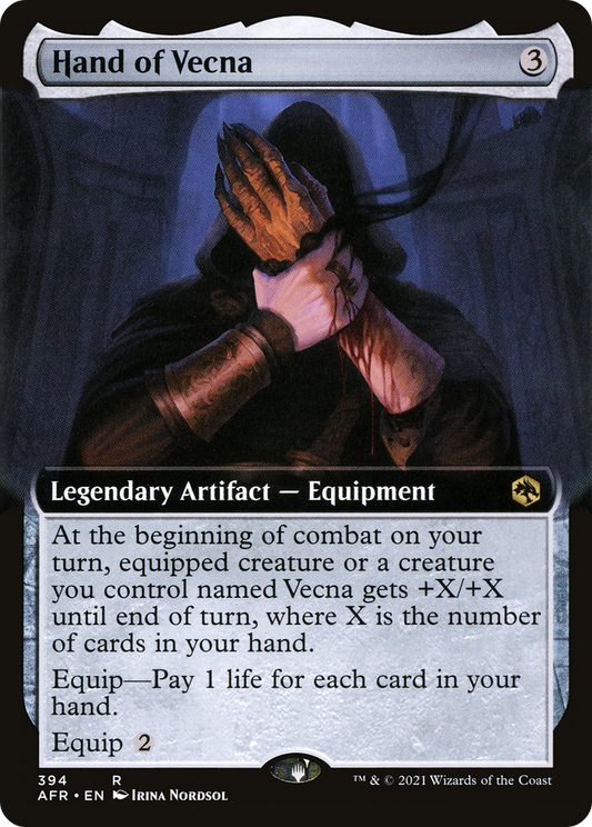 Hand of Vecna (AFR-394) - Adventures in the Forgotten Realms: (Extended Art)