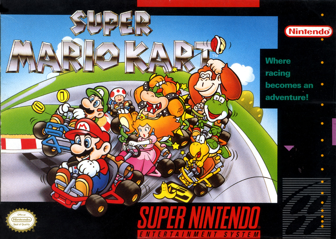 Super Mario Kart - Super Nintendo (SNES)