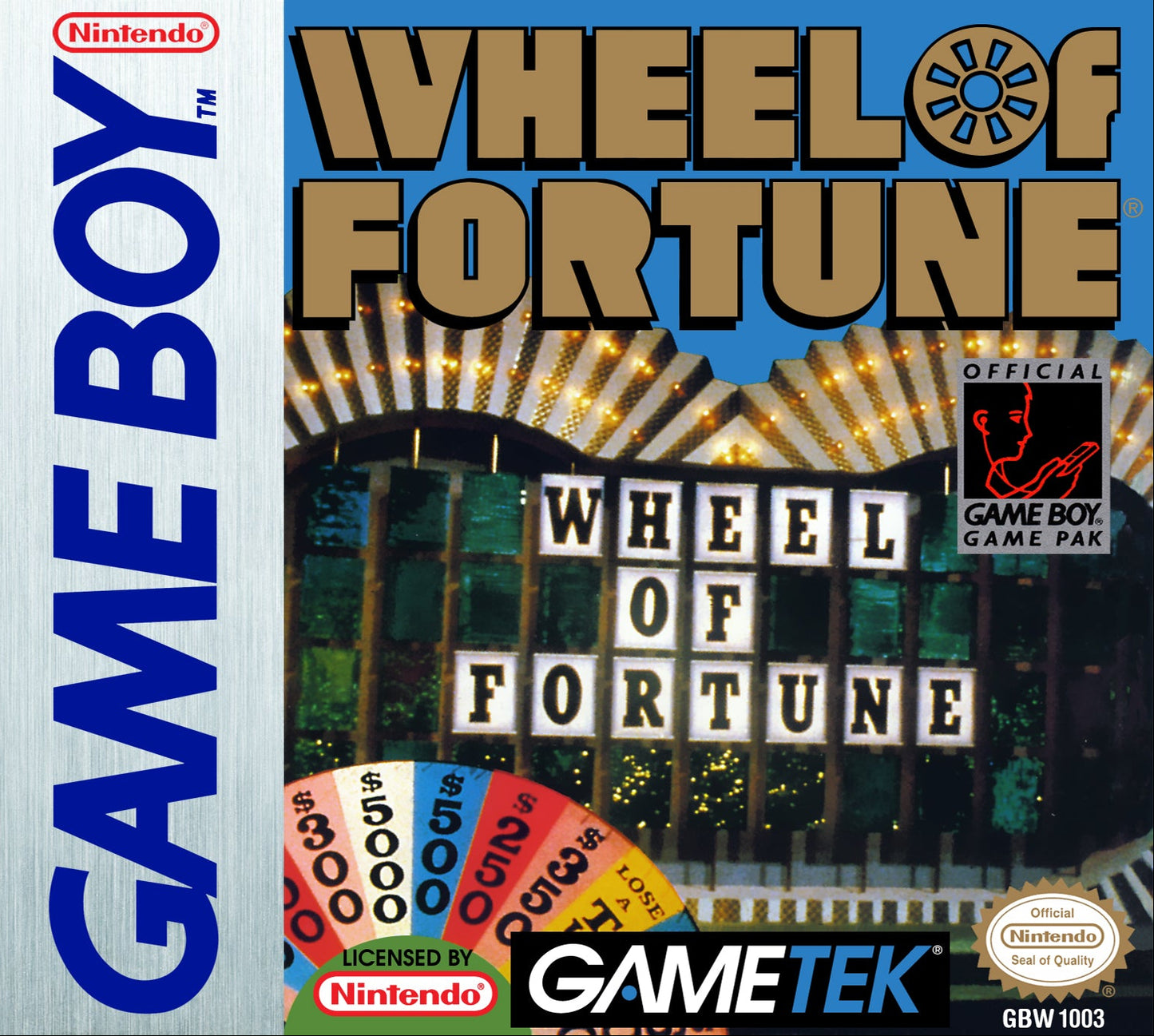 Wheel of Fortune - Game Boy
