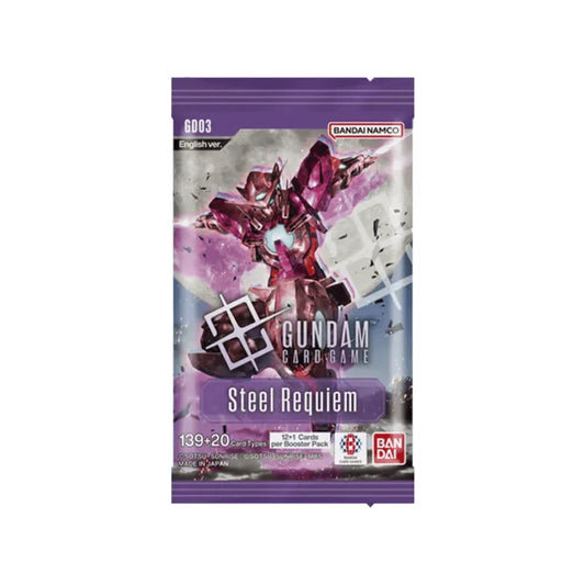 GUNDAM CG STEEL REQUIEM GD-03 BOOSTER PACK