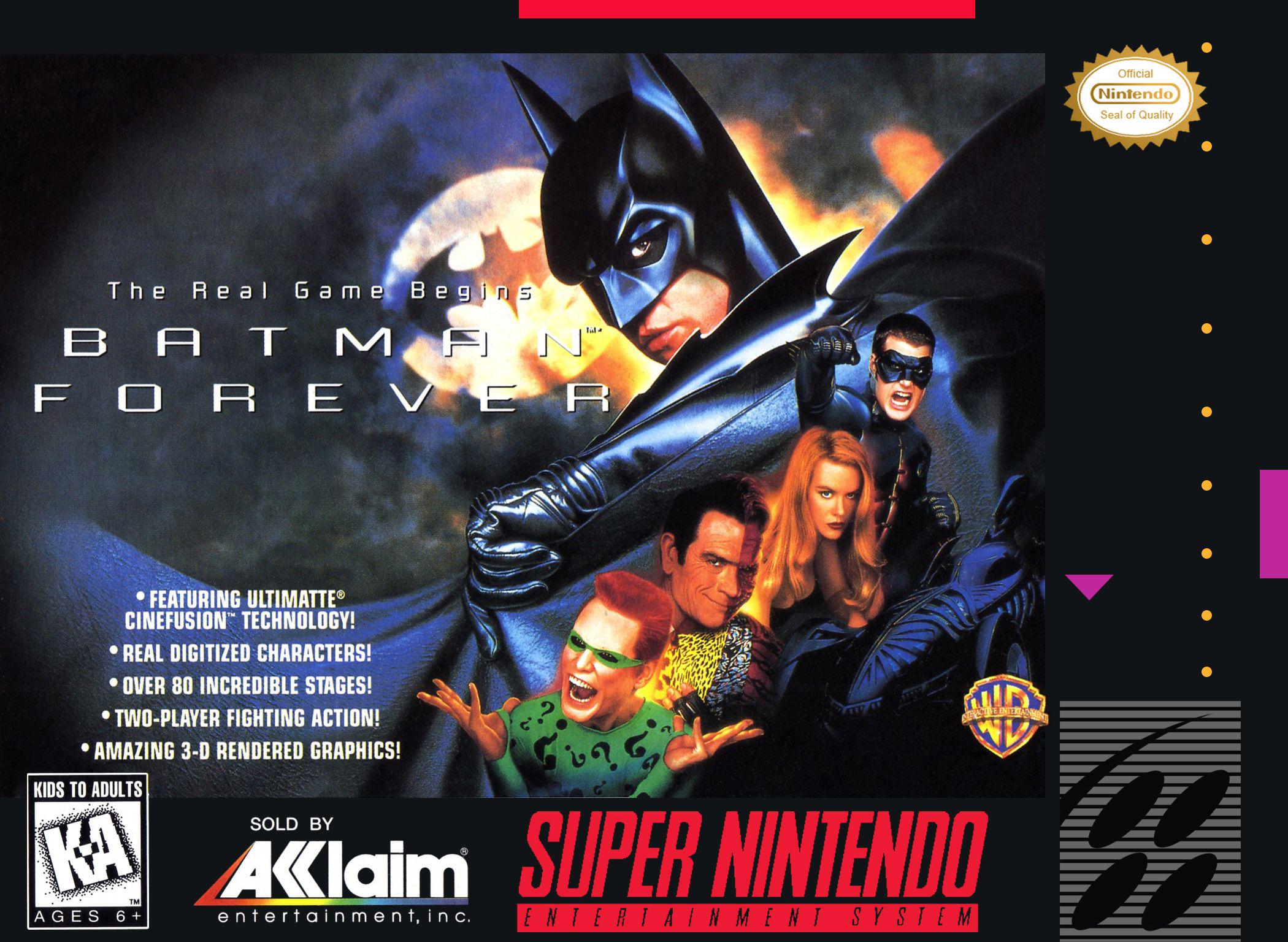 Batman Forever - Super Nintendo (SNES)