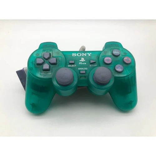 Sony DualShock PlayStation 1 Clear Green OEM Controller