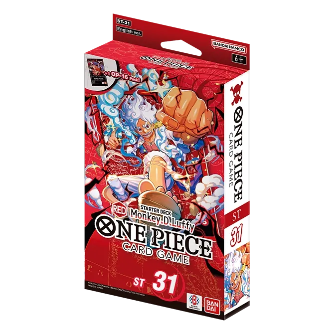 ONE PIECE CG ST31 STARTER DECK - RED LUFFY