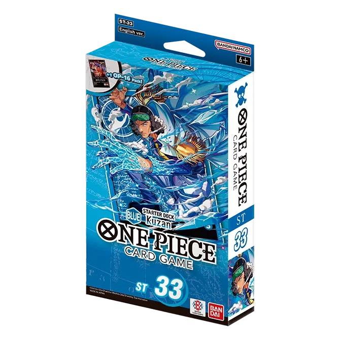 ONE PIECE CG ST33 STARTER DECK - KUZAN BLUE