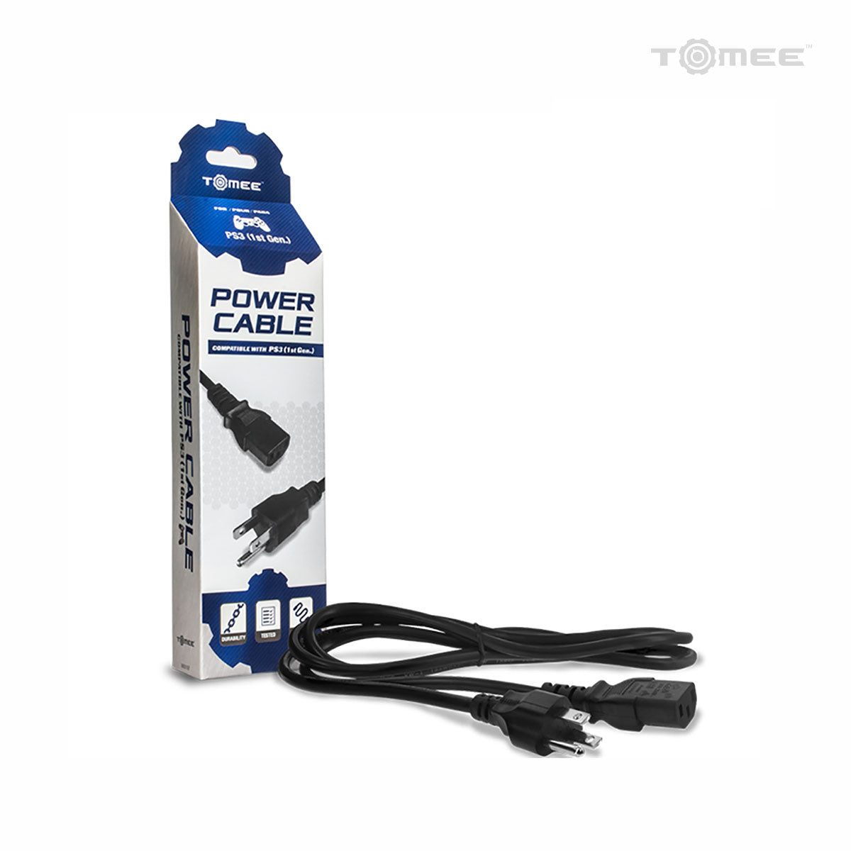 3-Prong Power Cable for PS3®/ Xbox® 360/ PC