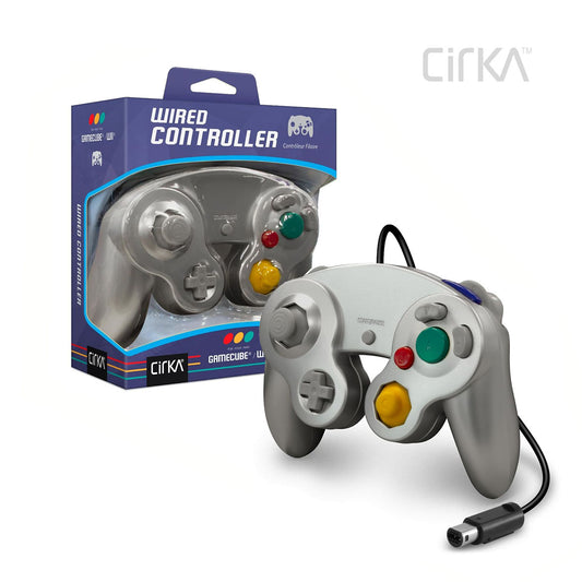 Wired Controller for Wii®/ GameCube® (Silver)