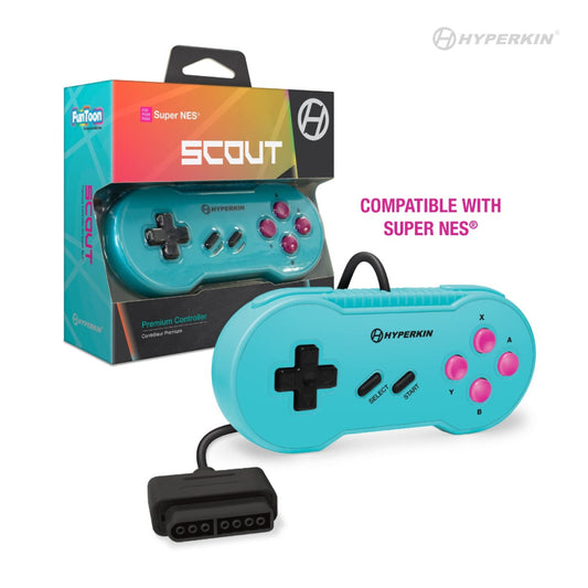 Scout Premium Controller for Super NES® (Hyper Beach)