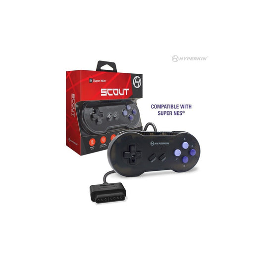 Scout Premium Controller for Super NES® (Space Black)