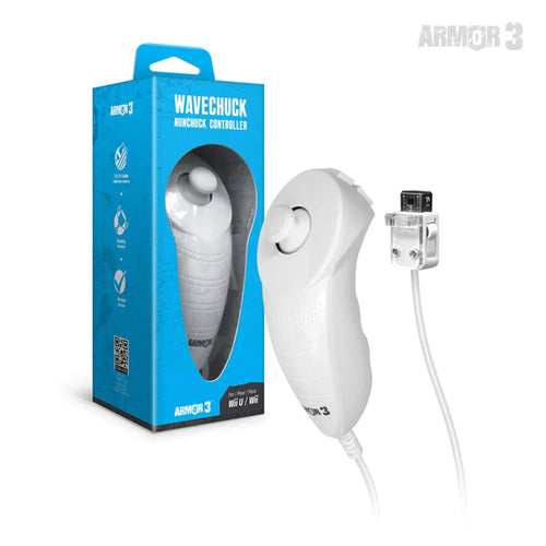 "WaveChuck" Nunchuck Controller for Wii U®/ Wii® (White) - Got Item! Games