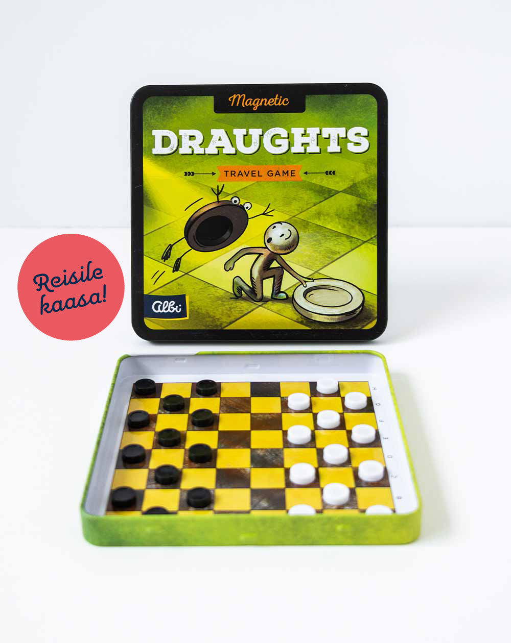 Magnetic Pocket Game - Draughts