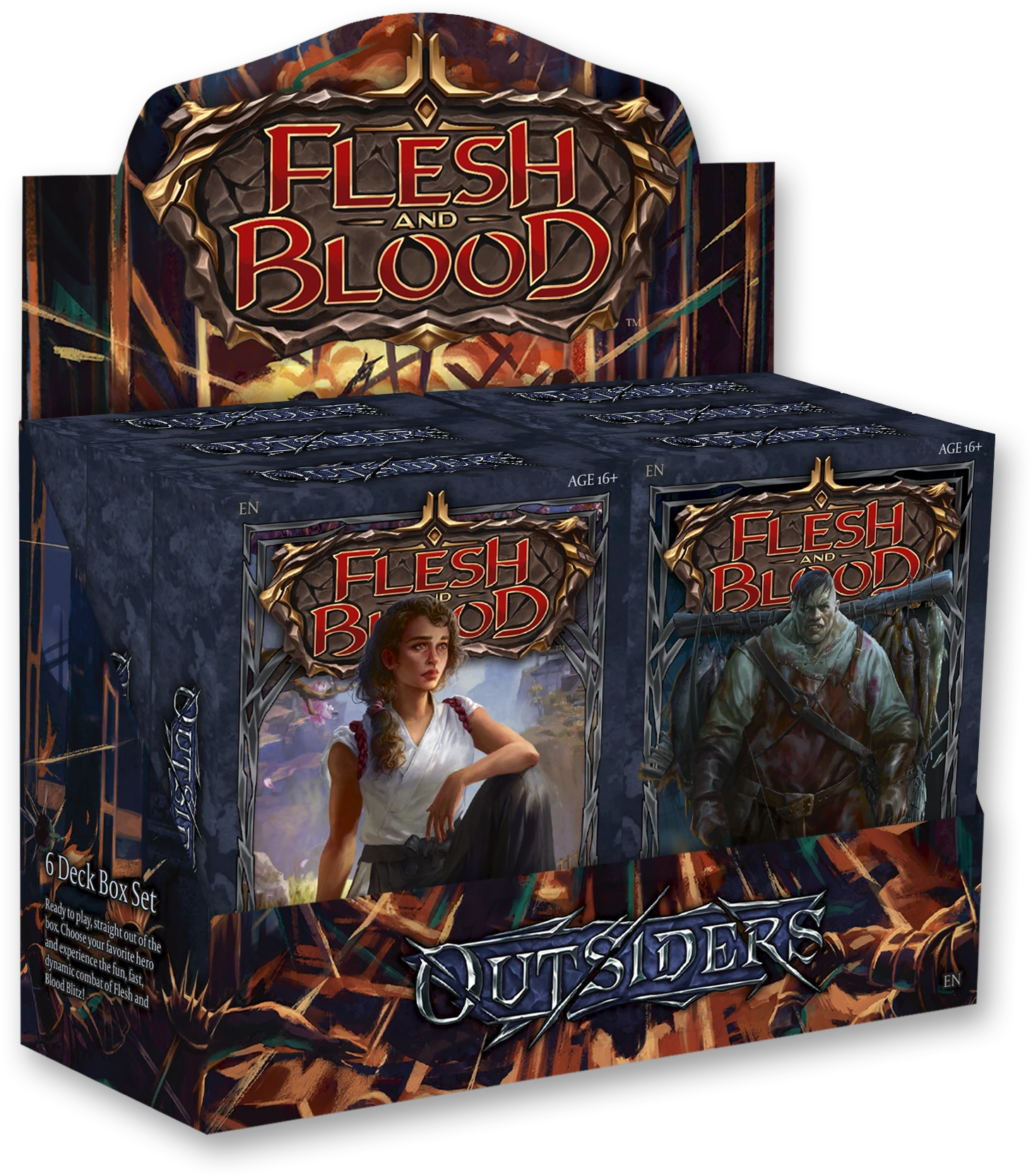 Flesh And Blood Outsiders Blitz Decks (Sealed Box)