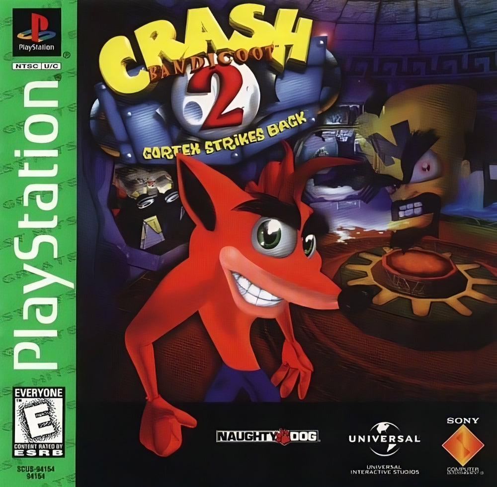 Crash Bandicoot 2: Cortex Strikes Back - PlayStation (PS1)