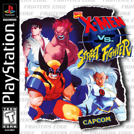 X-Men VS Street Fighter - PlayStation (PS1)