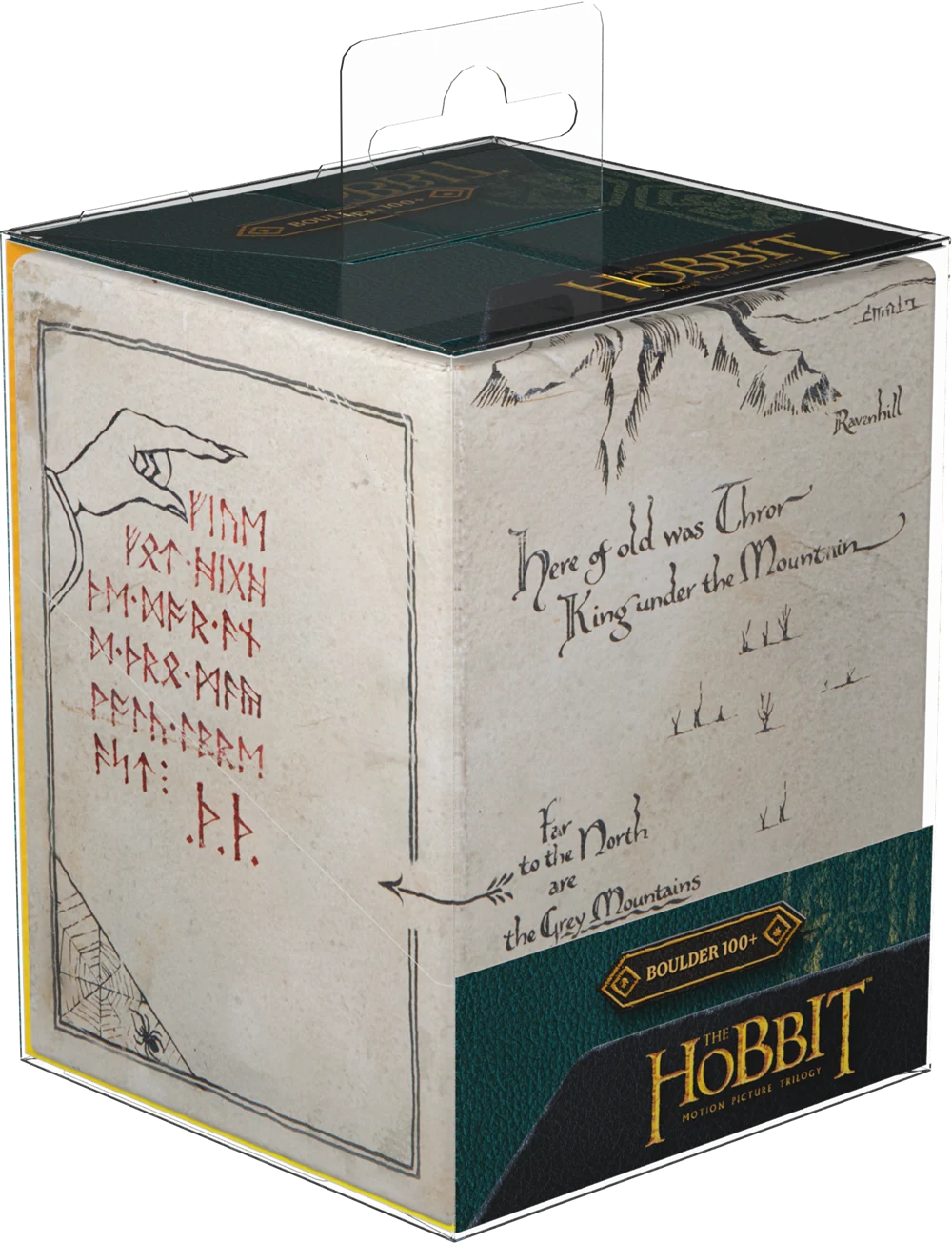 UG RTE DECK CASE BOULDER 100+ THE  HOBBIT - THRÓR’S MAP