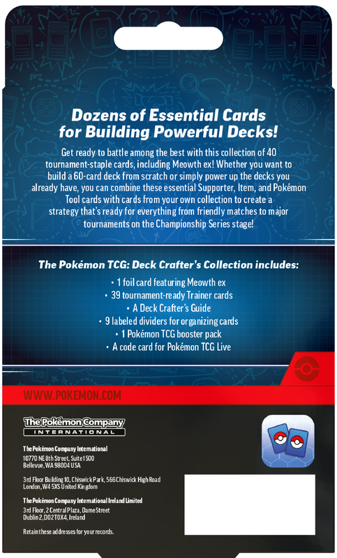 POKEMON DECK CRAFTER’S COLLECTION