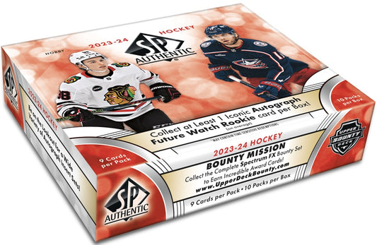 2023/24 Upper Deck SP Authentic NHL Hockey