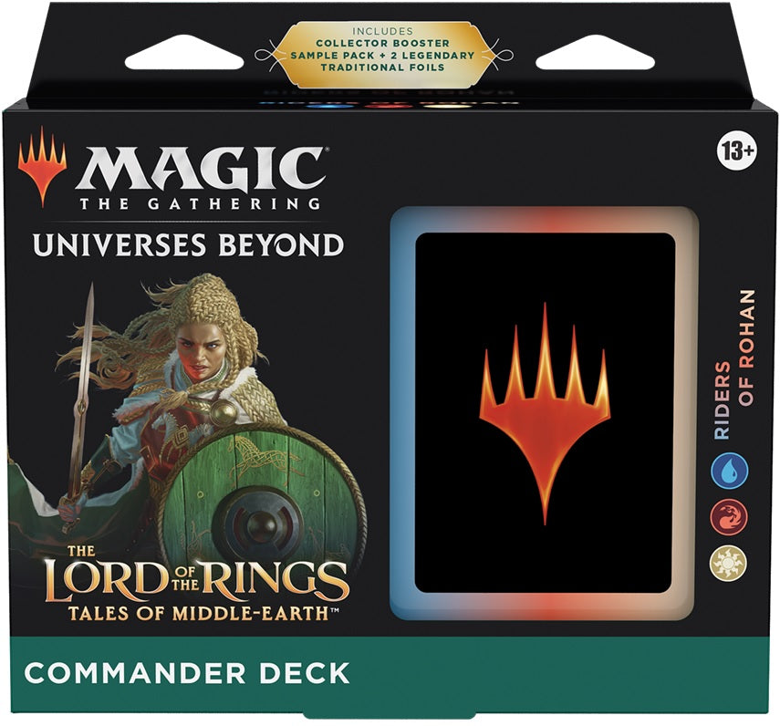 MTG LORD OF THE RINGS COMMANDER  (Riders of Rohan)
