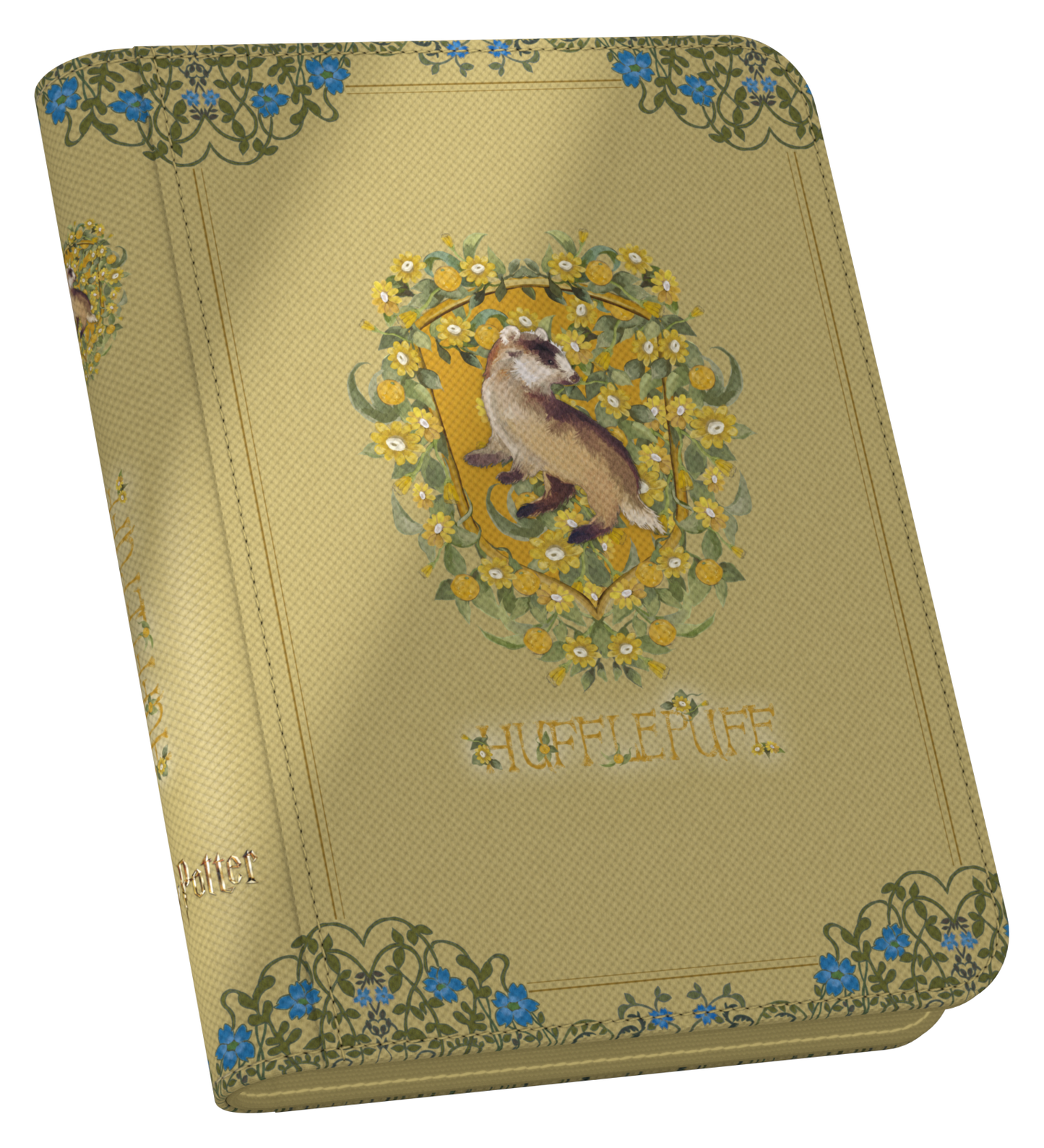 UG ZIPFOLIO 160+ XENOSKIN HARRY POTTER 4 HOUSES HUFFLEPUFF