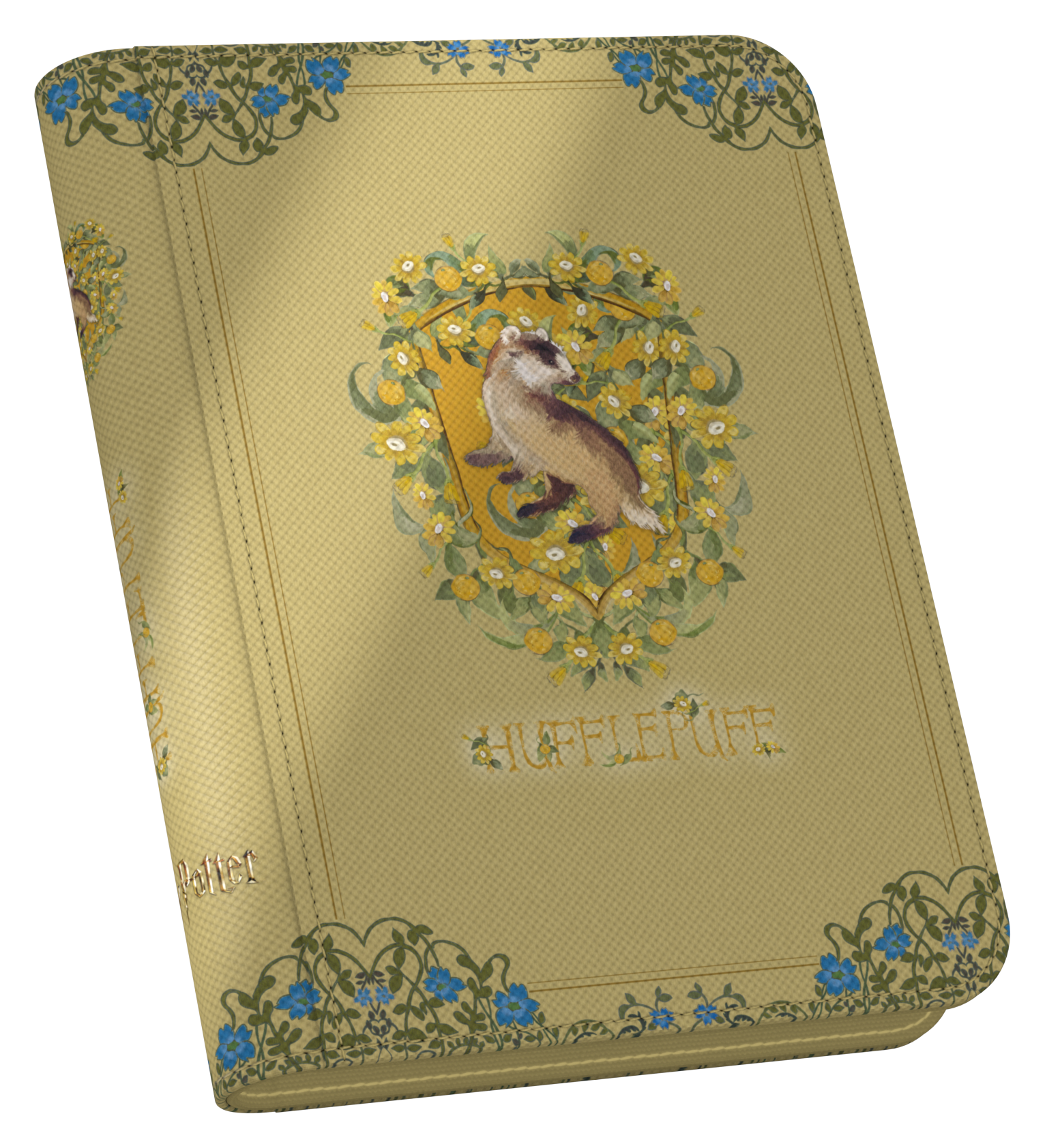 UG ZIPFOLIO 160+ XENOSKIN HARRY POTTER 4 HOUSES HUFFLEPUFF
