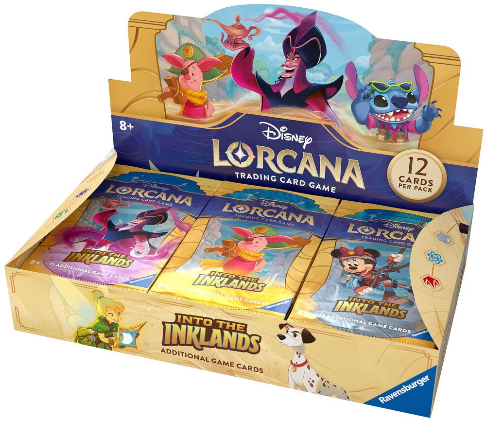 DISNEY LORCANA SET 3 INTO THE INKLANDS  BOOSTER BOX