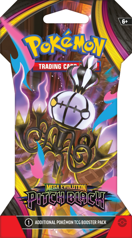 SLEEVED POKEMON ME05 PITCH BLACK PACK