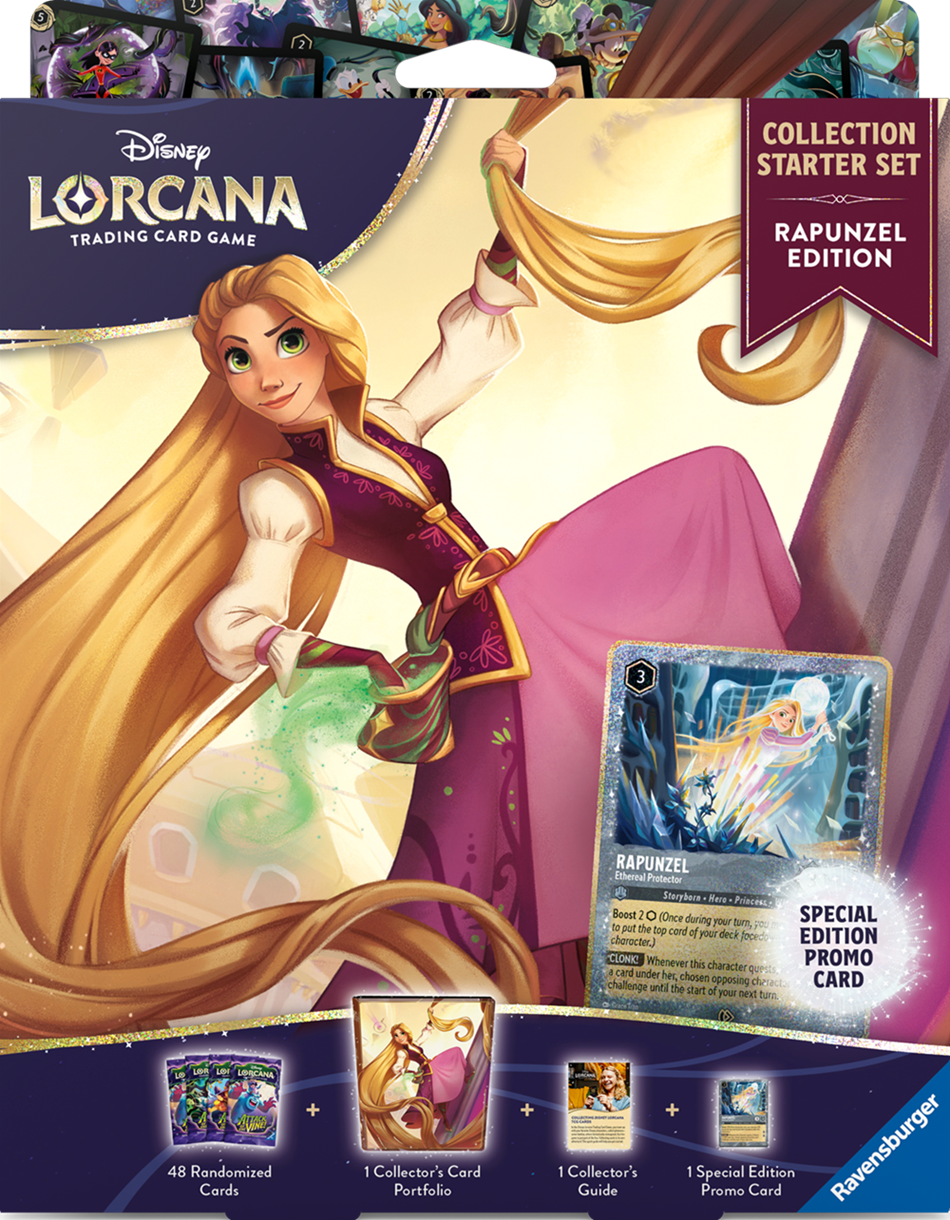 DISNEY LORCANA SET 13 RAPUNZEL COLLECTION STARTER SET