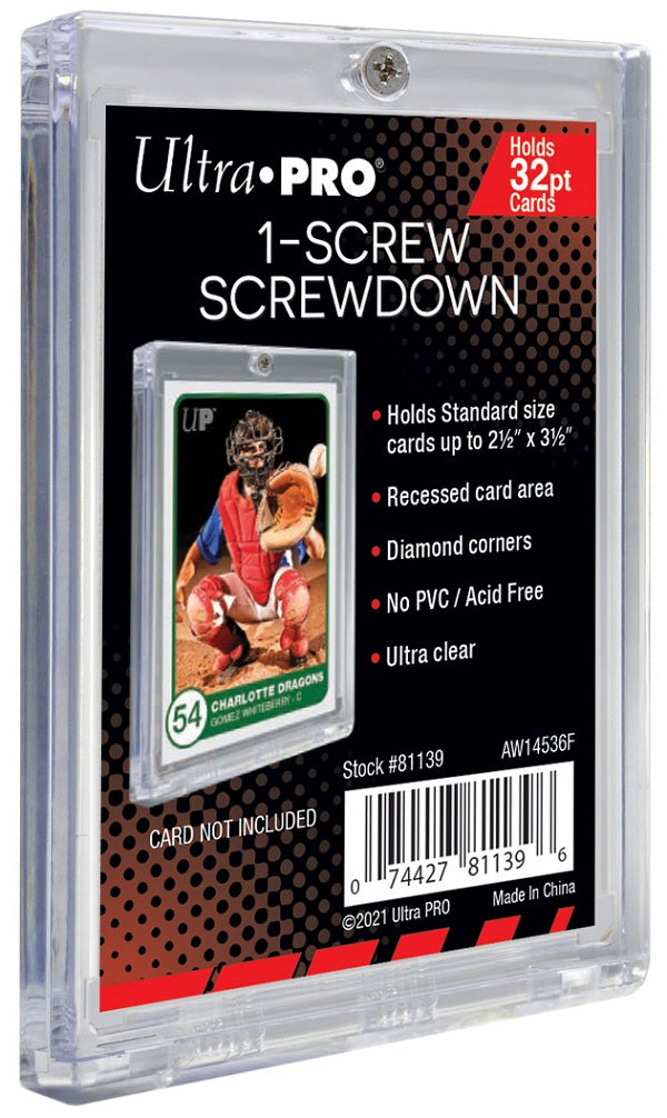 Ultra Pro Single-Screw Regular 32pt Screwdown Card Holder