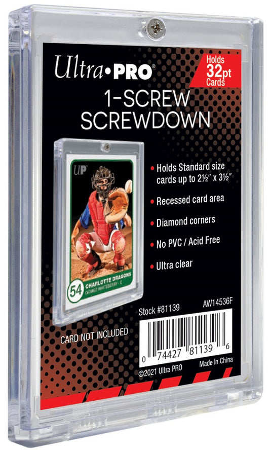 Ultra Pro Single-Screw Regular 32pt Screwdown Card Holder