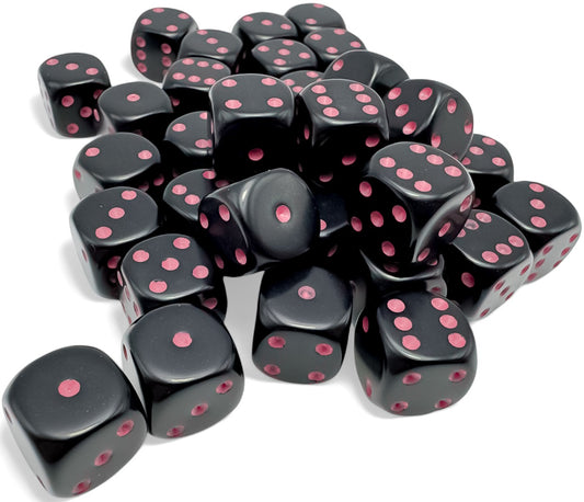 OPAQUE 36D6 BLACK/PINK 12MM