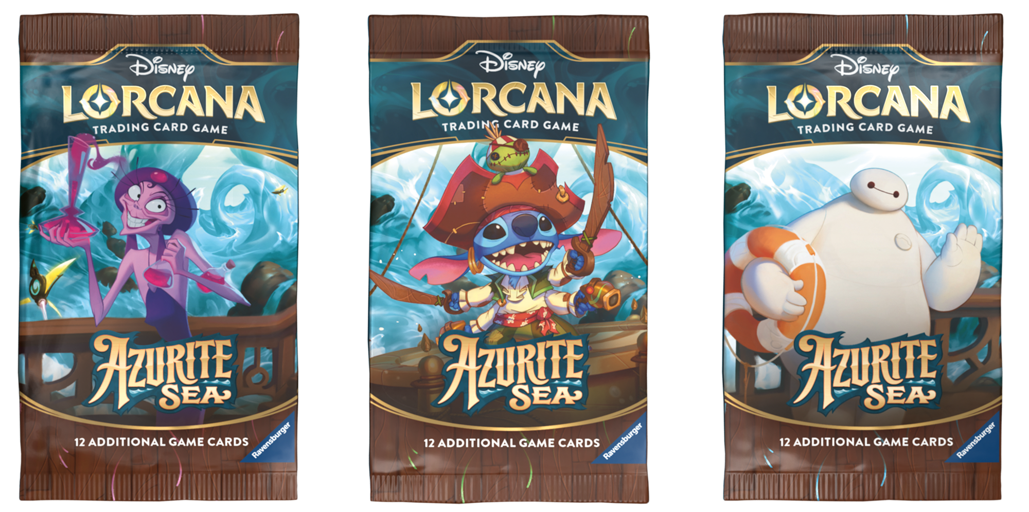 DISNEY LORCANA SET 6 AZURITE SEA  BOOSTER BOX