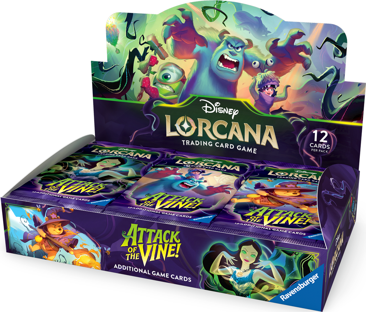 DISNEY LORCANA SET 13 ATTACK OF THE VINE! BOOSTER