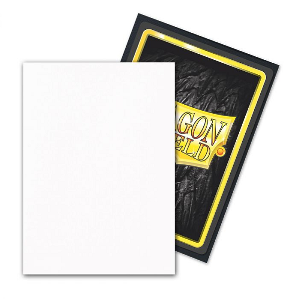 DRAGON SHIELD SLEEVES DUAL MATTE SNOW 100C