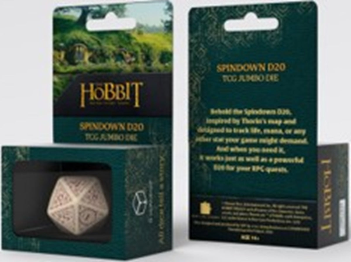 HOBBIT TCG SPINDOWN D20 JUMBO DIE