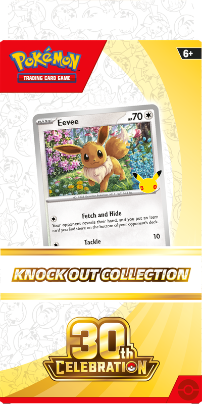PRE-ORDER: POKEMON 30TH CELEBRATION KNOCK OUT COLLECTION
