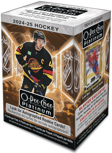 UD O-PEE-CHEE PLATINUM HOCKEY 24/25 BLASTER