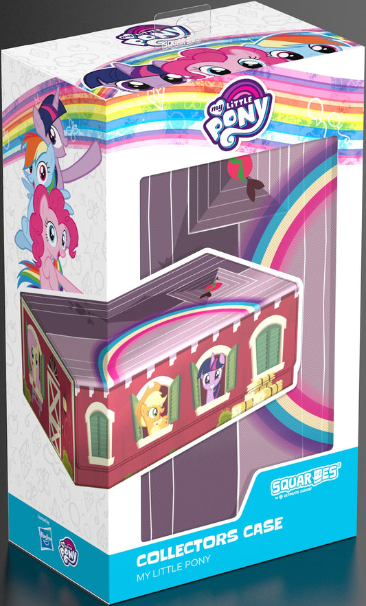 SQUAROES MY LITTLE PONY FRIENDSHIP IS MAGIC WV1 COLLECTOR'S CASE BARN