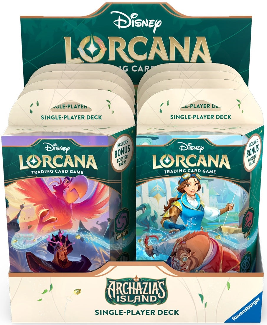Disney Lorcana: Archazia's Island Starter deck- Beauty and the beast