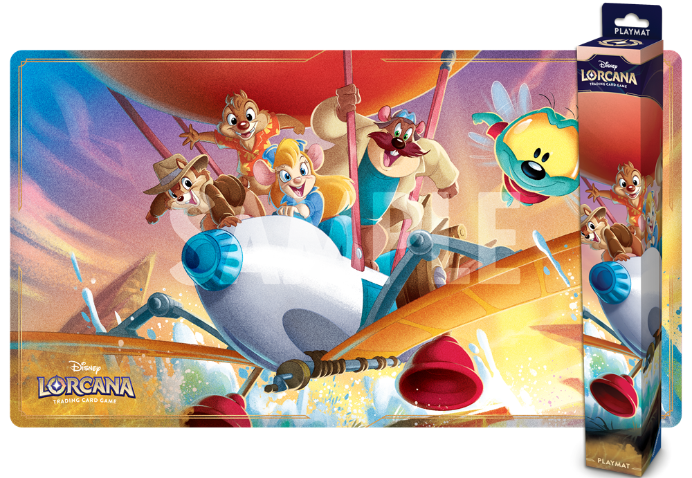 DISNEY LORCANA PLAYMAT RESCUE RANGERS