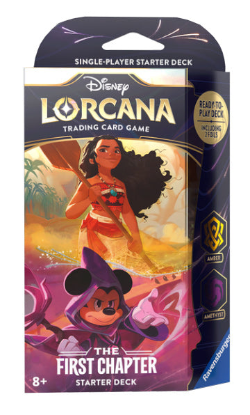 Disney Lorcana: The First Chapter Starter Deck Amber & Amethyst