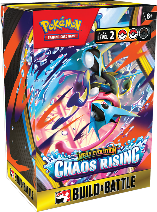 POKEMON ME04 CHAOS RISING BUILD & BATTLE