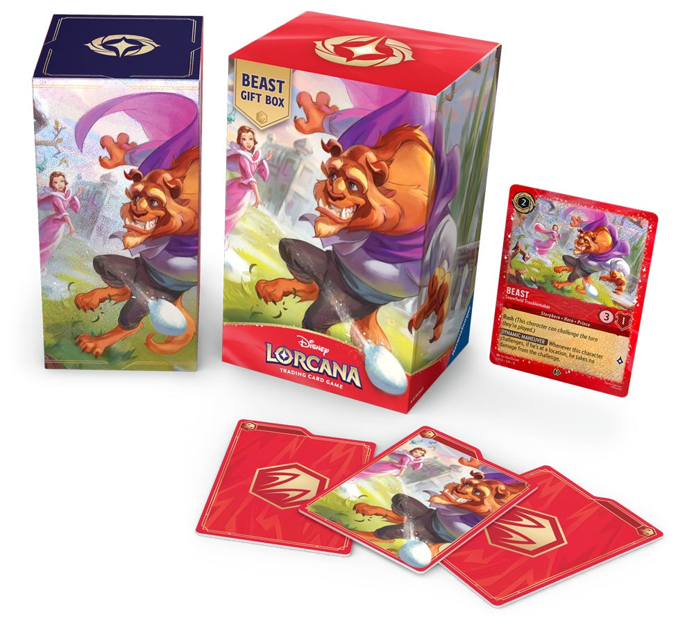 PRE-ORDER: DISNEY LORCANA SET 14 HYPERIA CITY BEAST GIFT BOX