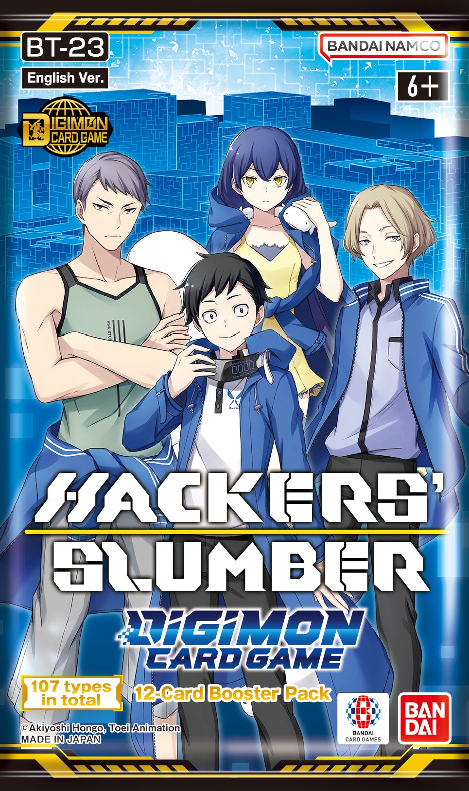 DIGIMON CG BT-23 HACKERS' SLUMBER BOOSTER PACK