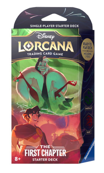 Disney Lorcana: The First Chapter Starter Deck Emerald & Ruby