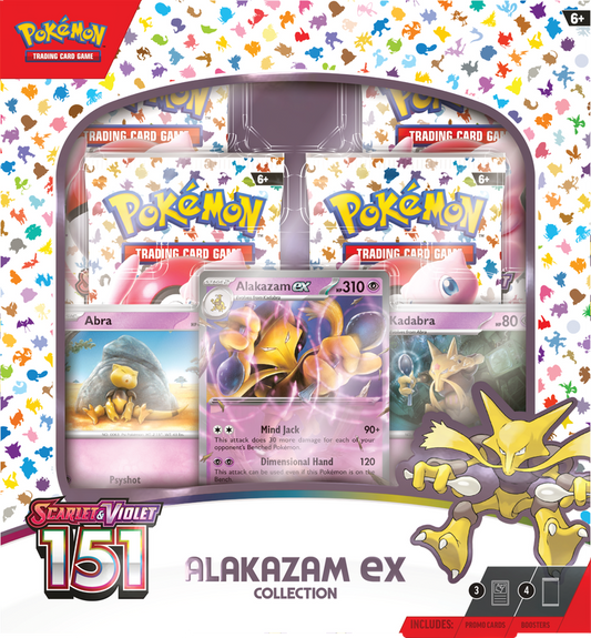 Pokemon 151 Alakazam ex Collection